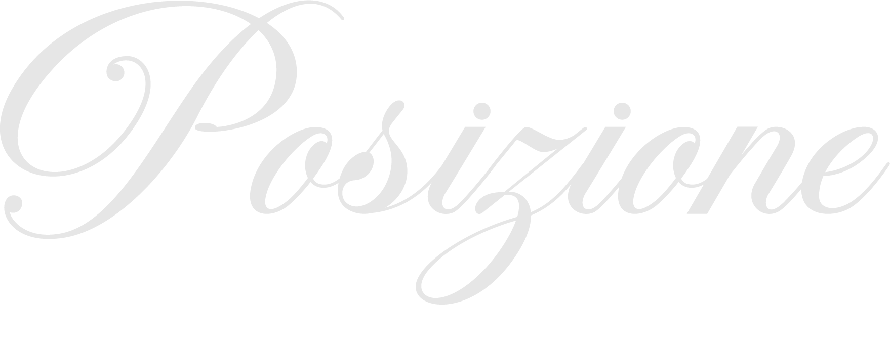 Titolo sezione "Posizione"