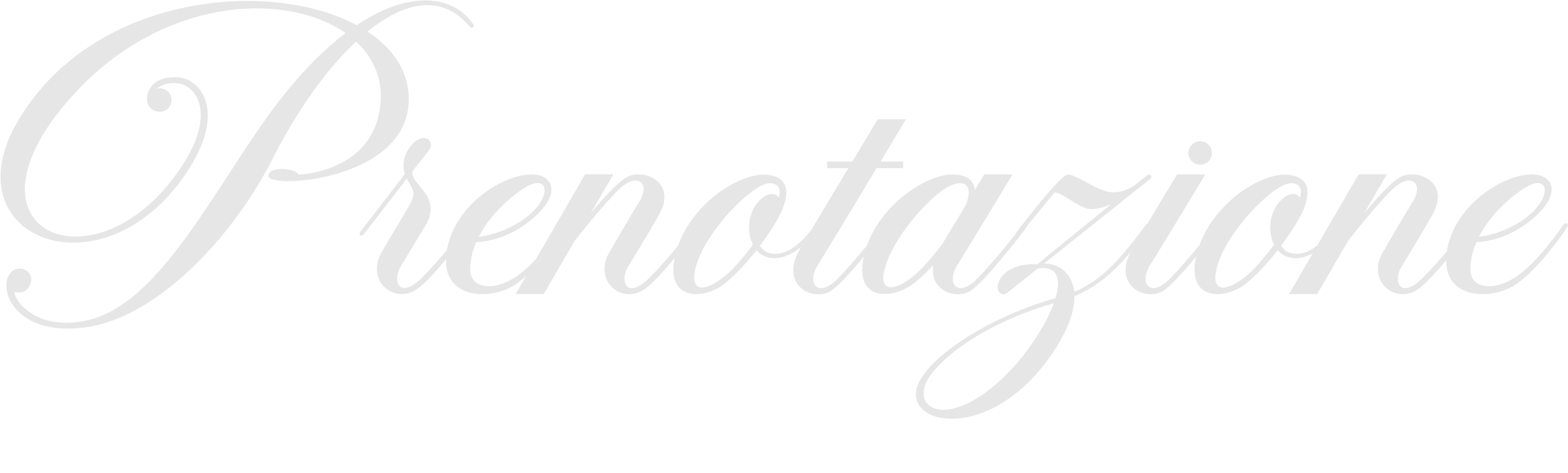 Titolo sezione "Prenotazione"